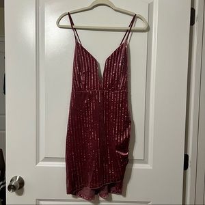FOREVER 21 Sequin Mini Dress